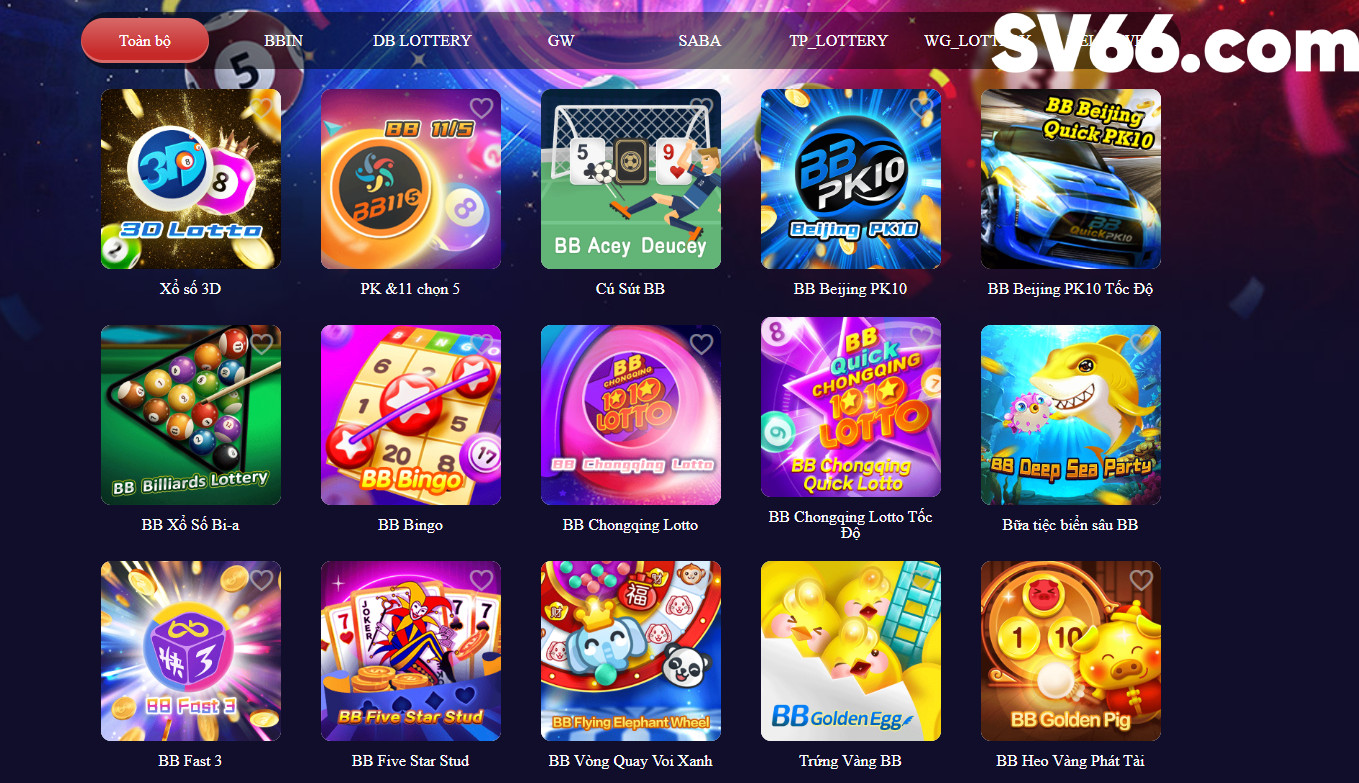 SV66 - ĐỈNH CAO CÁ CƯỢC NỔ HŨ BẮN CÁ NĂM 2026 416 Xổ số tại SV66